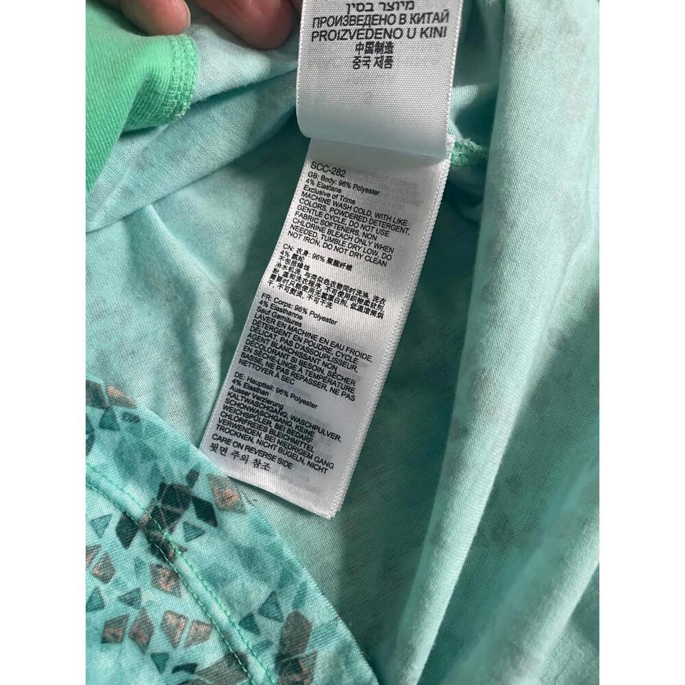 Marmot Remy Dress Sleeveless UPF Athleisure Green Double Mint Confetti Womens S - Picture 4 of 5